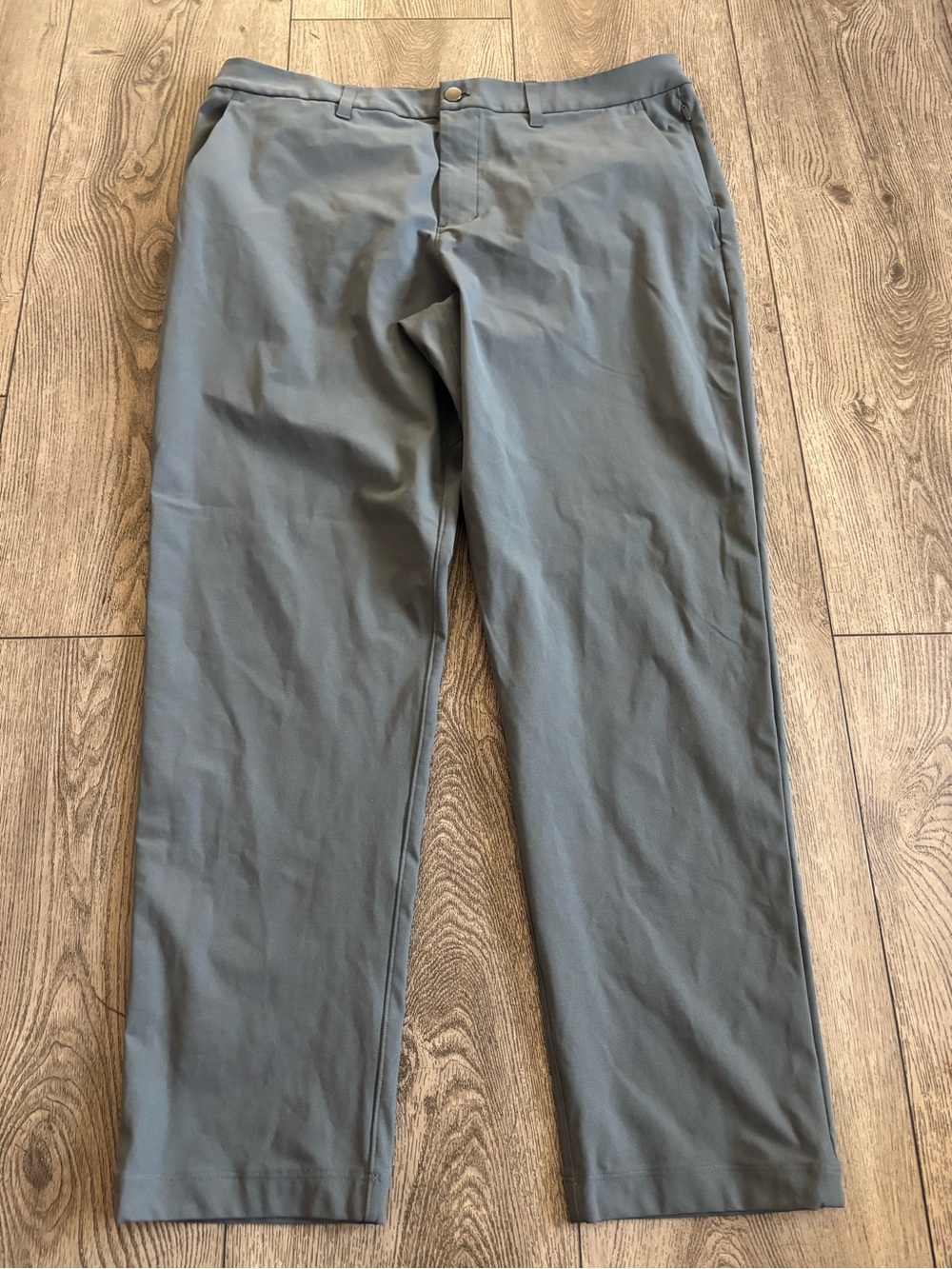 Lululemon Men's Gray Straight-Leg Pants